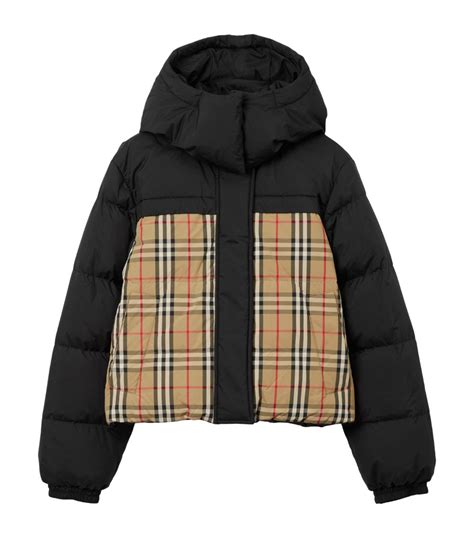 burberry shiny puffer|Burberry reversible puffer.